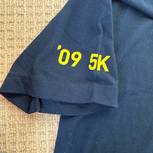 adidas Women's Navy Blue Boston B.A.A. Short Sleeve Tee - Picture 3 of 3